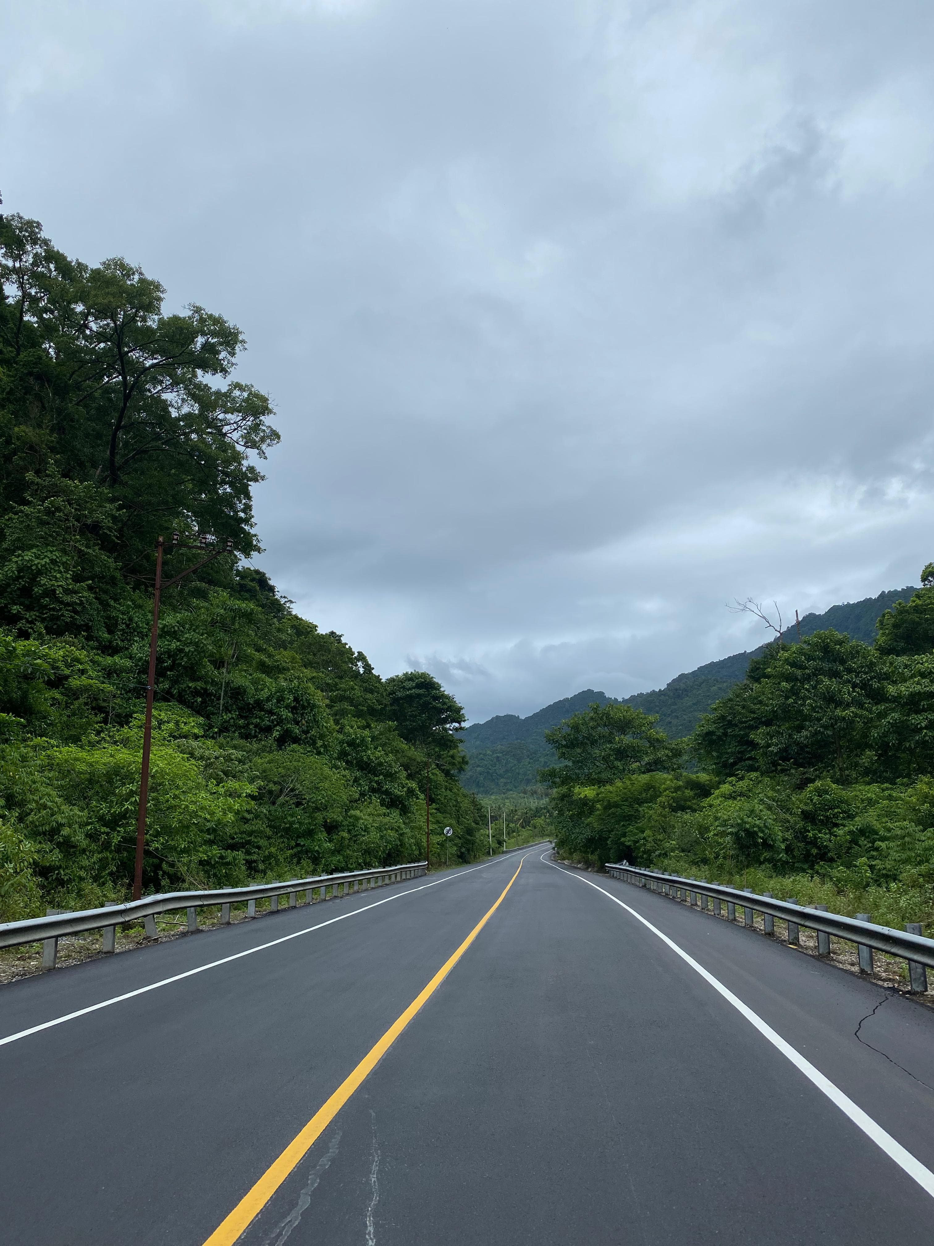 Asbuton pracampur di jalan nasional Aceh