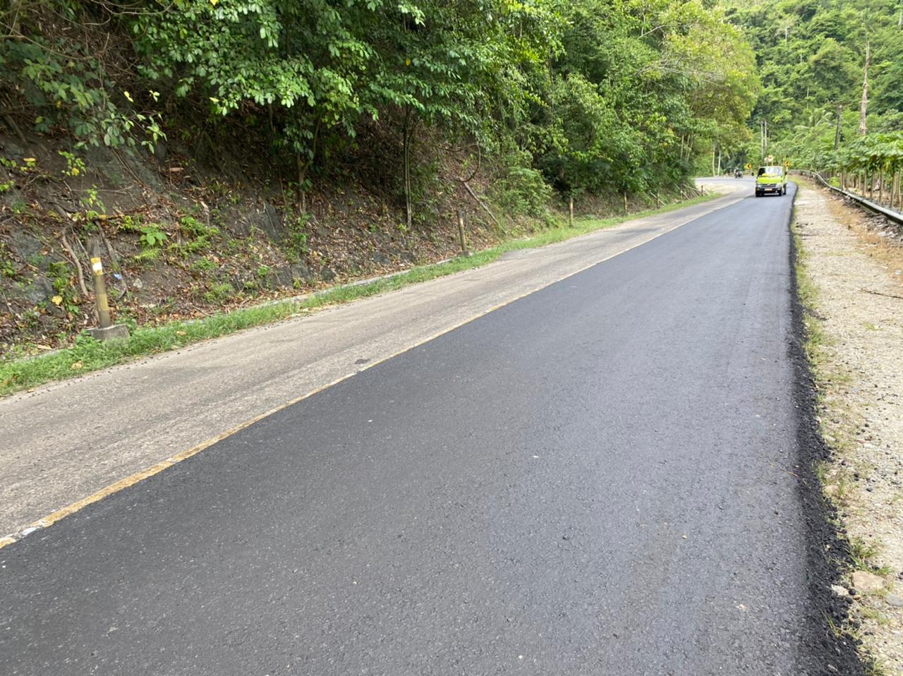 Asbuton B 50/30 di jalan nasional Gorontalo